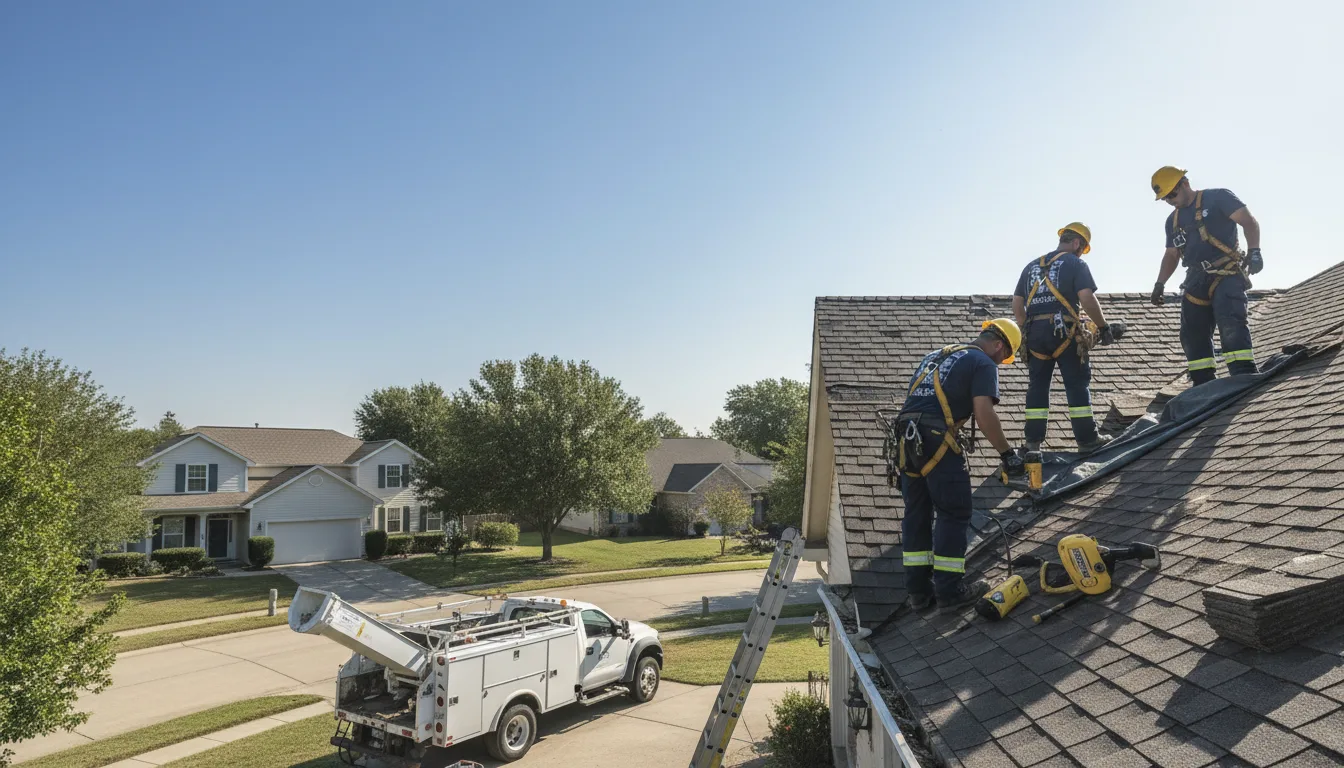Emergency Roof Repair in Rockdale, TX near me